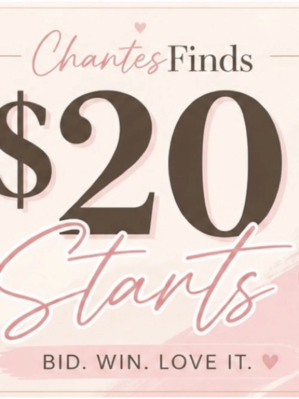 Unlisted $20 starts - Picture 1 of 1